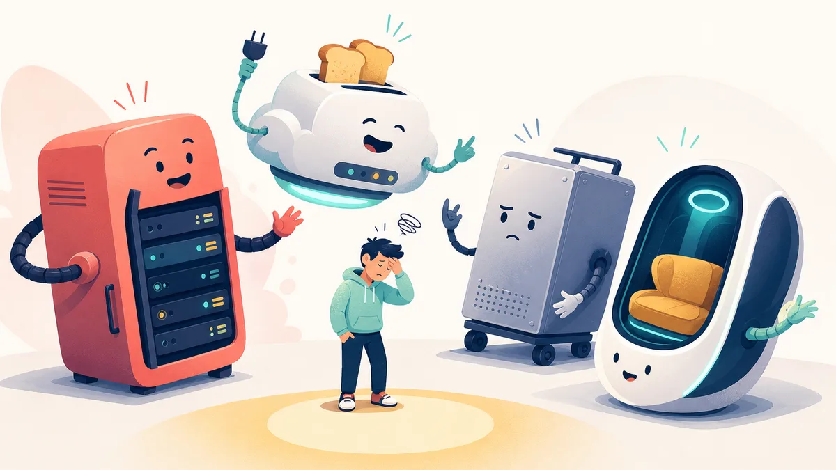 Four hosts. One engineer. Pick the pager you can staff.